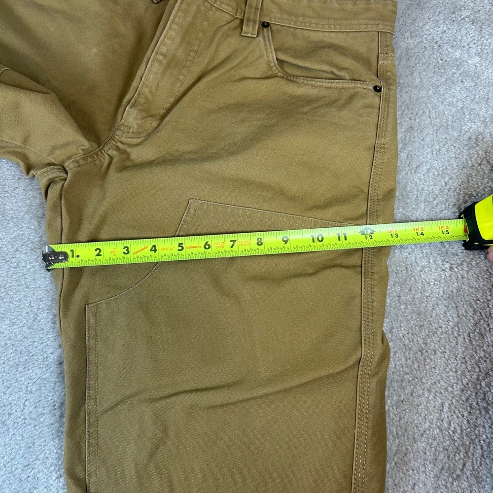 Filson Double Hunt Pants Mens 35x30 Brown 10.5oz Cotton Canvas Workwear Utility - Picture 14 of 16